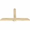 Ekena Millwork Eugene Rough Sawn Timber Gable Bracket, Douglas Fir, 48"W x 28"H x 2"D x 4"F, 14/12 Pitch GBW048X28X0204EUG00RDF - alternate 2